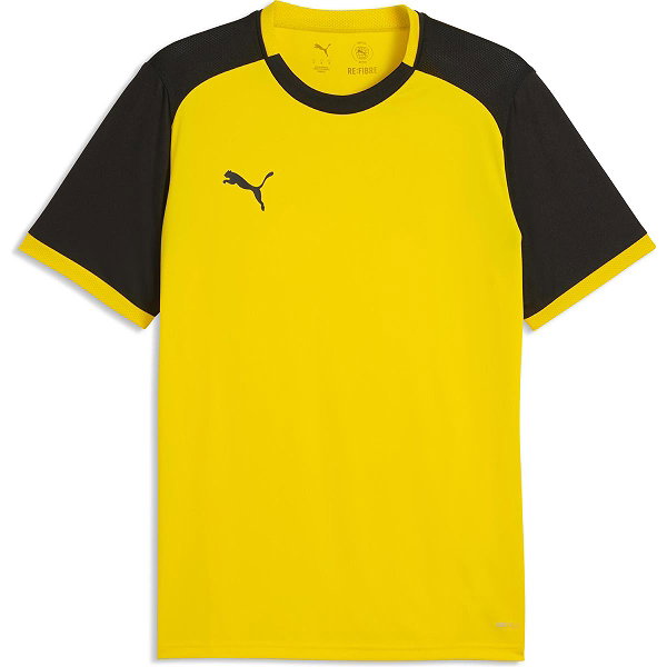 Puma Teamliga Matchday Maillot Manches Courtes Hommes - Jaune