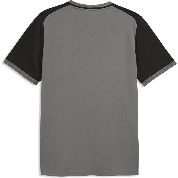 Puma Teamliga Matchday Trikot Kurzarm Herren - Grau / Schwarz
