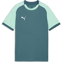 Puma Teamliga Matchday Maillot Manches Courtes Enfants - Émeraude