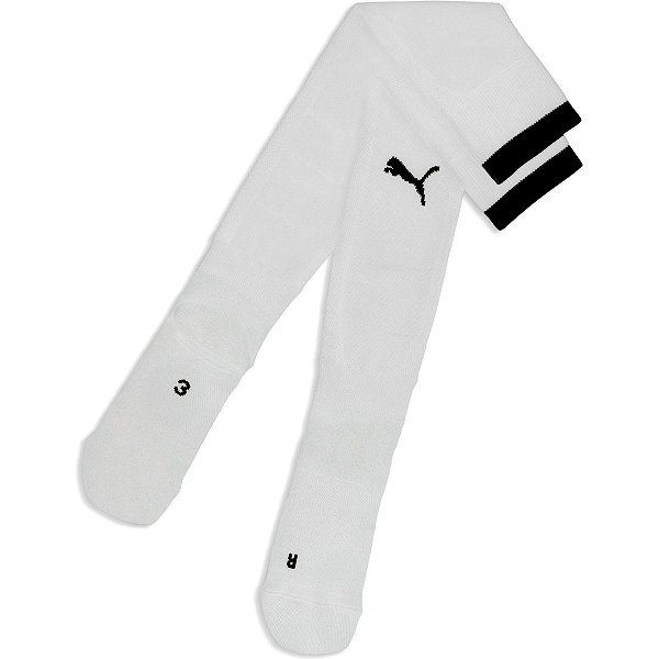 Puma Teamfinal Stutzenstrumpf - Weiß / Schwarz