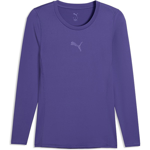 Puma Teamliga Baselayer Maillot Manches Longues Hommes - Mauve