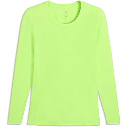Puma Teamliga Baselayer Longsleeve Heren - Limoen