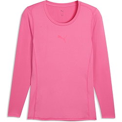 Présentation: Puma Teamliga Baselayer Maillot Manches Longues Hommes - Rose Fluo
