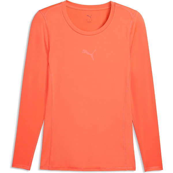 Puma Teamliga Baselayer Maillot Manches Longues Hommes - Orange Fluo