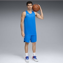 Présentation: Puma Teamjaws Starter Maillot De Basketball Hommes - Royal