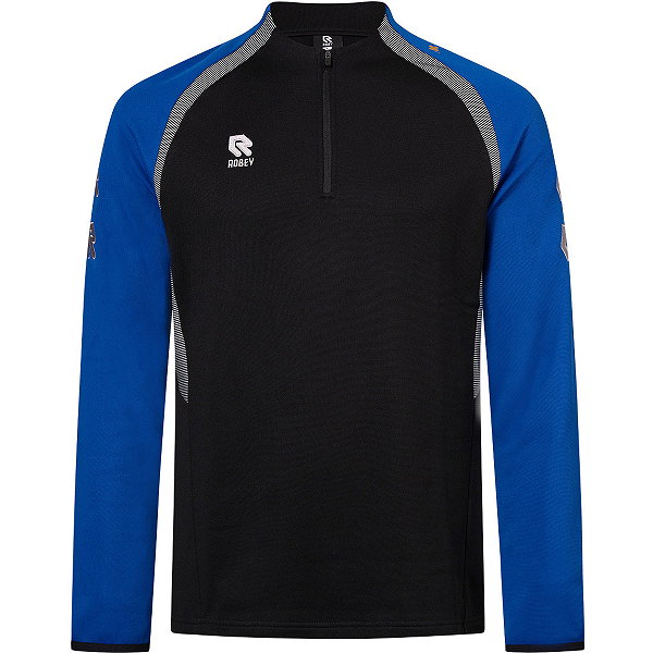 Robey Performance 2.0 Ziptop Enfants - Noir / Royal