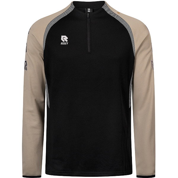 Robey Performance 2.0 Ziptop Enfants - Noir / Beige