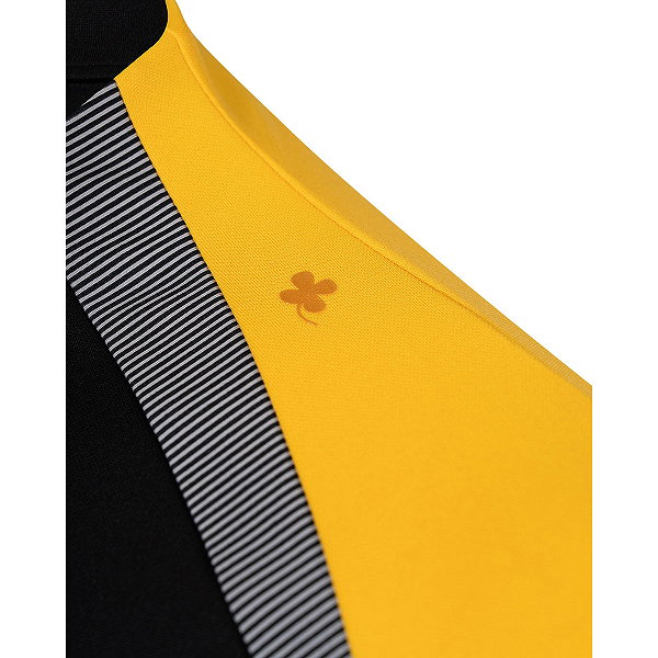 Robey Performance 2.0 Ziptop Hommes - Noir / Jaune