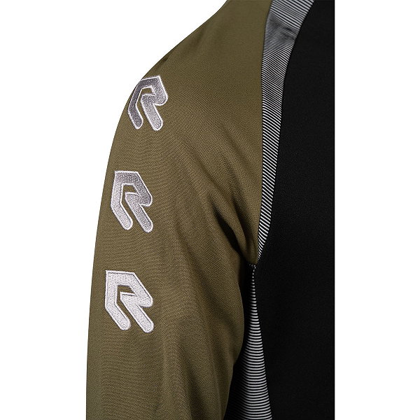 Robey Performance 2.0 Ziptop Enfants - Noir / Olive