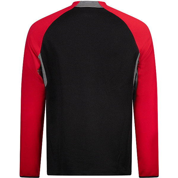 Robey Performance 2.0 Ziptop Hommes - Noir / Rouge