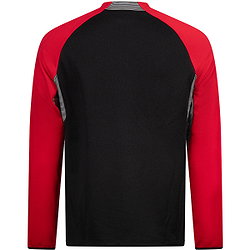 Présentation: Robey Performance 2.0 Ziptop Hommes - Noir / Rouge