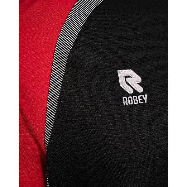Robey Performance 2.0 Ziptop Hommes - Noir / Rouge
