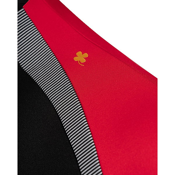 Robey Performance 2.0 Ziptop Hommes - Noir / Rouge