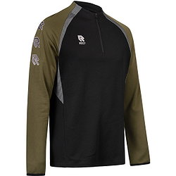 Robey Performance 2.0 Ziptop Heren - Zwart / Olijf
