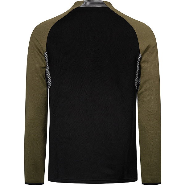 Robey Performance 2.0 Ziptop Hommes - Noir / Olive