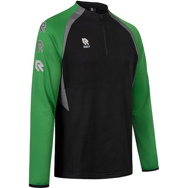 Robey Performance 2.0 Ziptop Heren - Zwart / Groen
