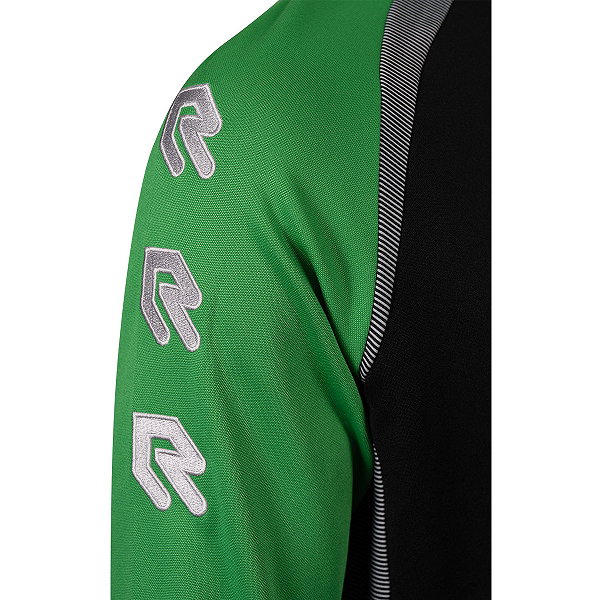 Robey Performance 2.0 Ziptop Heren - Zwart / Groen