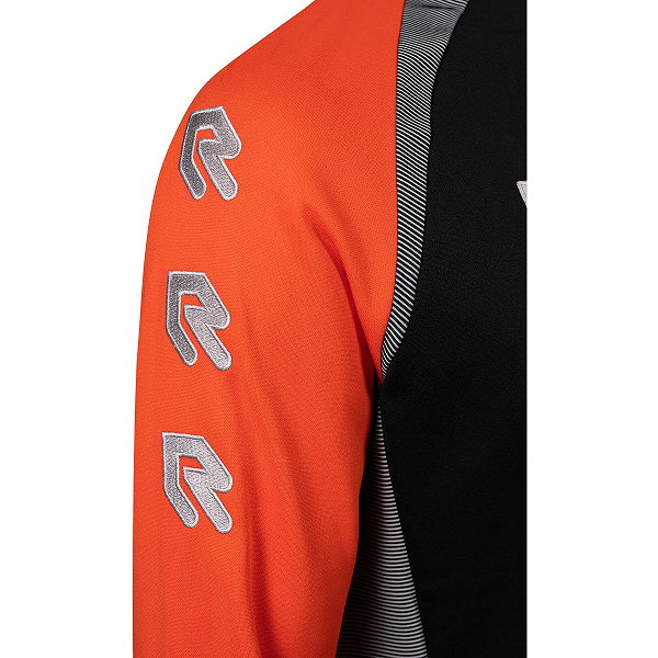 Robey Performance 2.0 Ziptop Heren - Zwart / Oranje