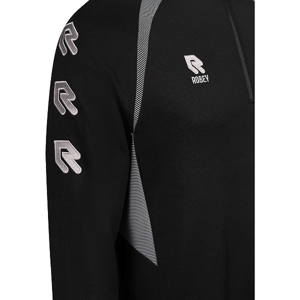 Robey Performance 2.0 Ziptop Enfants - Noir