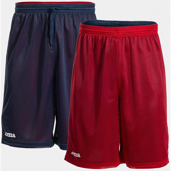 Joma Rookie Short Réversible Hommes - Rouge / Marine