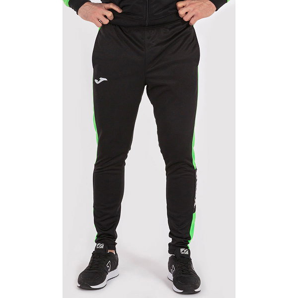 Joma Championship IV Pantalon D‘Entraînement Hommes - Noir / Vert Fluo