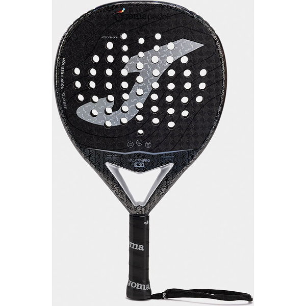 Joma Valkiria Pro Hrd Raquette De Padel - Noir / Gris