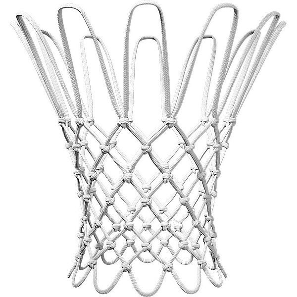 Spalding Heavy Duty Filet De Basket-Ball - Blanc