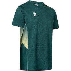 Robey Advantage Tennis Tee Heren - Storm Green
