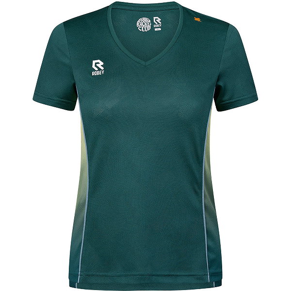 Robey Advantage Tennis Tee Dames - Storm Green