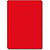 Teamswear Schiedsrichterkarte - Rot