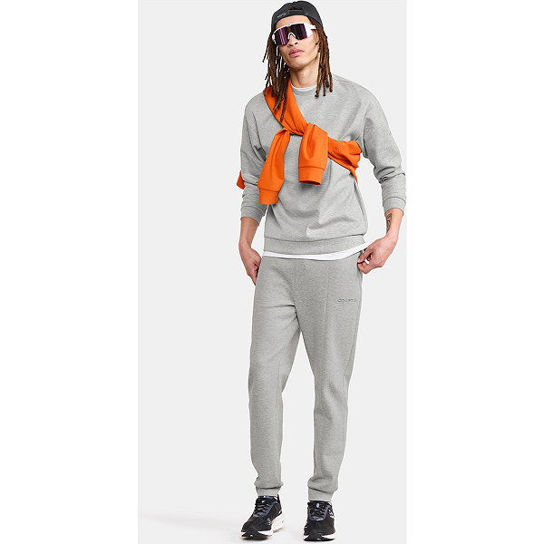 Craft Adv Join Sweater Heren - Grijs Gemeleerd
