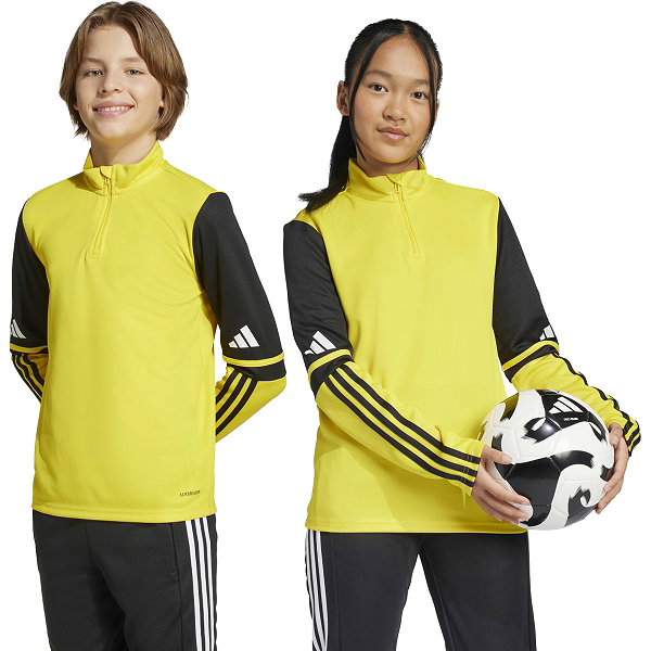 Adidas Squadra 25 Ziptop Kinder - Gelb / Schwarz