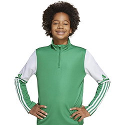 Présentation: Adidas Squadra 25 Ziptop Enfants - Vert / Blanc