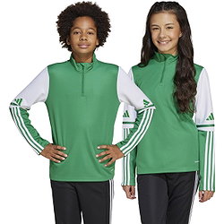 Présentation: Adidas Squadra 25 Ziptop Enfants - Vert / Blanc