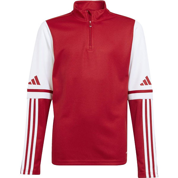 Adidas Squadra 25 Ziptop Kinder - Rot / Weiß