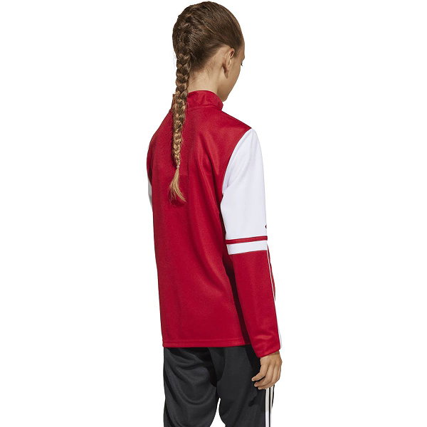 Adidas Squadra 25 Ziptop Kinder - Rot / Weiß
