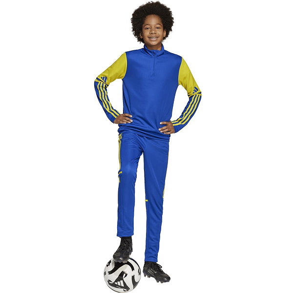 Adidas Squadra 25 Ziptop Enfants - Royal / Jaune