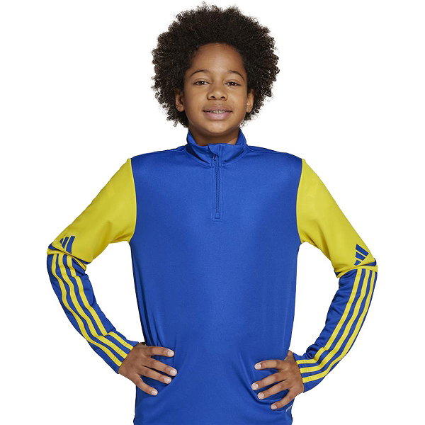 Adidas Squadra 25 Ziptop Enfants - Royal / Jaune