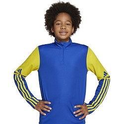 Présentation: Adidas Squadra 25 Ziptop Enfants - Royal / Jaune
