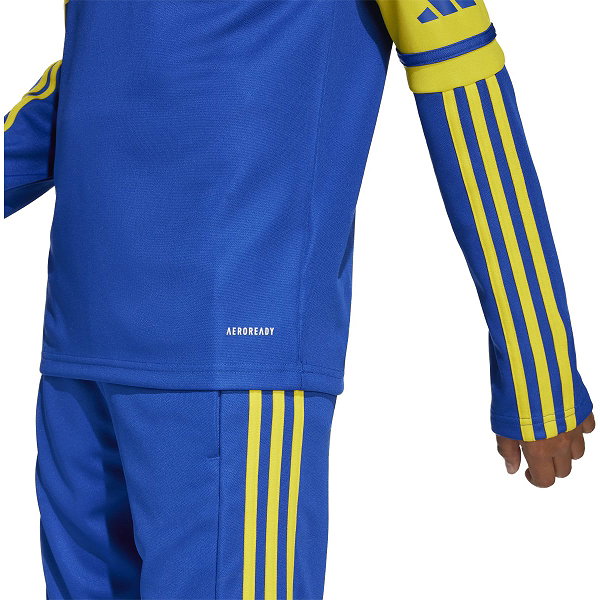 Adidas Squadra 25 Ziptop Enfants - Royal / Jaune
