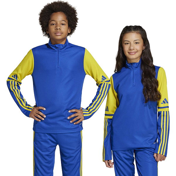 Adidas Squadra 25 Ziptop Enfants - Royal / Jaune