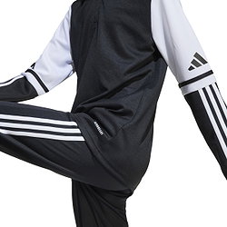 Présentation: Adidas Squadra 25 Ziptop Enfants - Noir / Blanc