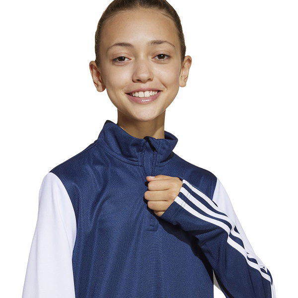 Adidas Squadra 25 Ziptop Enfants - Marine / Blanc
