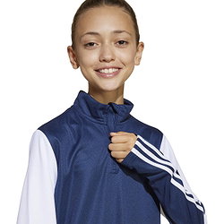 Présentation: Adidas Squadra 25 Ziptop Enfants - Marine / Blanc
