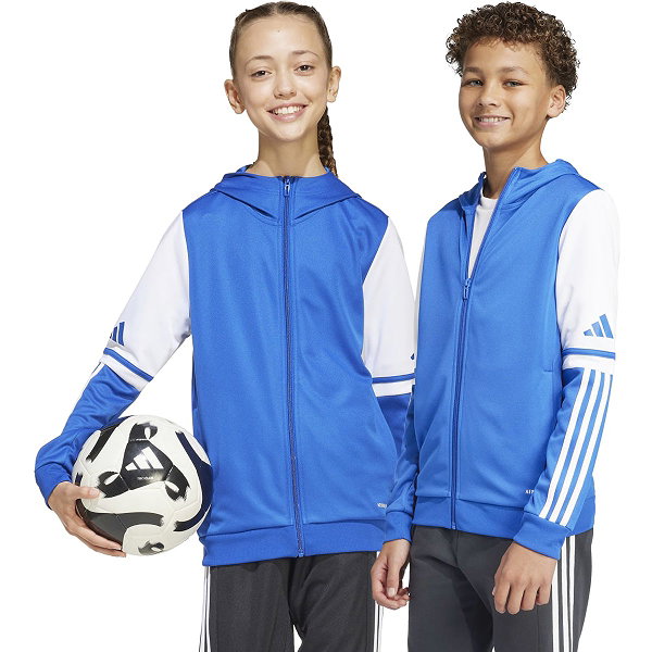 Adidas Squadra 25 Sweat À Capuche Enfants - Royal / Blanc
