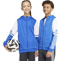 Présentation: Adidas Squadra 25 Sweat À Capuche Enfants - Royal / Blanc