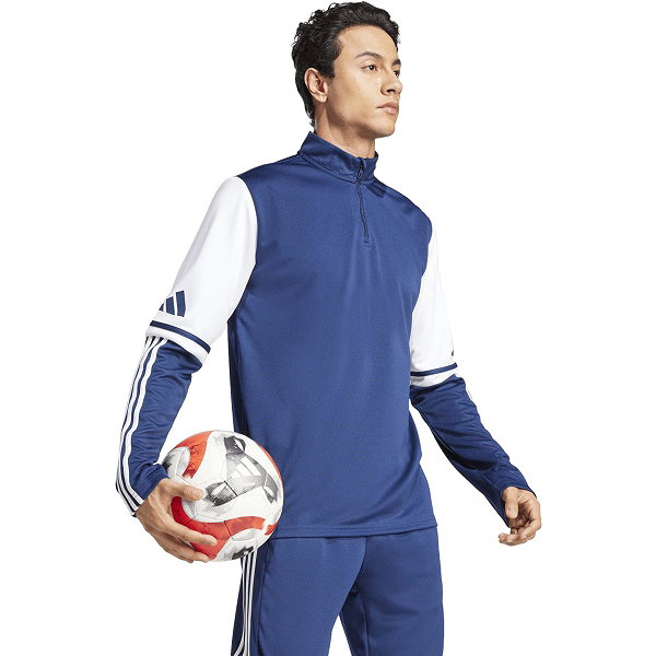 Adidas Squadra 25 Ziptop Hommes - Marine / Blanc