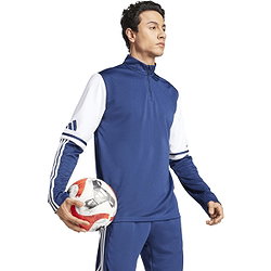 Présentation: Adidas Squadra 25 Ziptop Hommes - Marine / Blanc