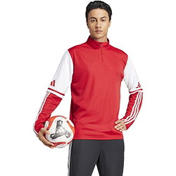 Présentation: Adidas Squadra 25 Ziptop Hommes - Rouge / Blanc