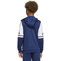 Présentation: Adidas Squadra 25 Sweat À Capuche Enfants - Marine / Blanc